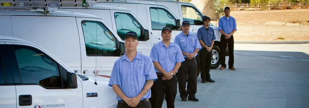 KIC Refrigeration crew ready for Heat Pump Installation jobs across Helena-West Helena